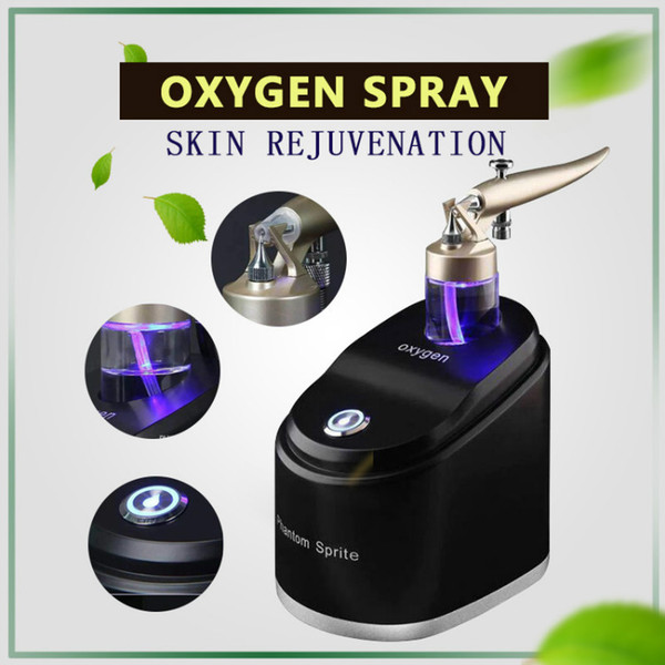 2019 Pure Oxygen Water Spray Jet Facial Massage Skin Rejuvenation Care Peel Machine Whitening Lighten Wrinkles Removal Cleaning