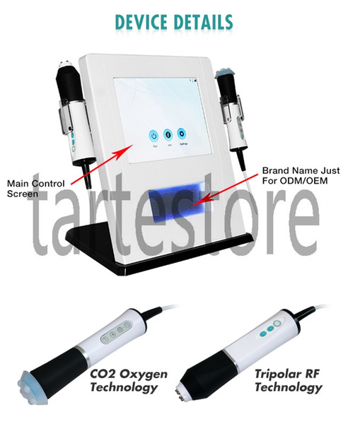 RF Oxygen beauty equipment Oxygen 2 in 1 Oxygen Jet Deep Clean Skin and Facial Care Machine