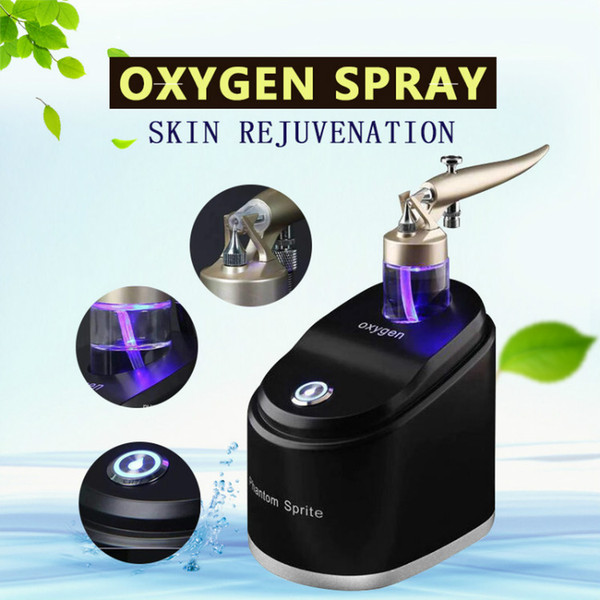 2019 Pure Oxygen Water Spray Jet Facial Massage Skin Rejuvenation Care Peel Machine Whitening Lighten Wrinkles Removal Cleaning