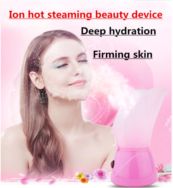 2019 Hot pink nano beauty steamed nose steaming face home beauty hydrating steaming face