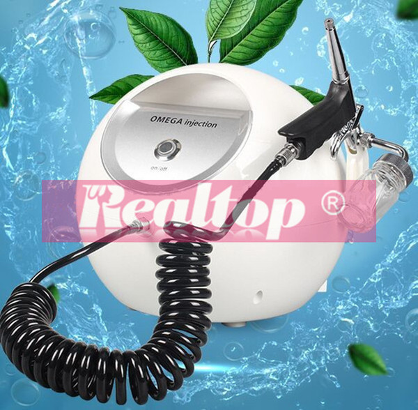 Mini portable oxygen peeling jet oxygen facial machine for skin care