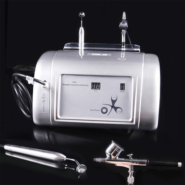 Portable oxygen spray beauty machine/portable hyperbaric oxygen facial beauty device/skin whitening injection oxygen machine GL6