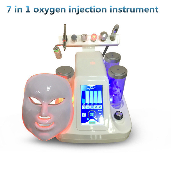 Hot Sale 7 in 1 Home Use Hydro Dermabrasion Water Oxygen Jet O2 Peel Deep Clean Facial Machine for Vacuum Pore Cleaner Facial Beauty Machine