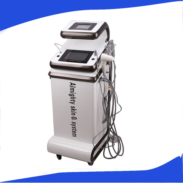 Multifunctional skin analysis water real oxygen Jet peel machine/Almighty oxygen jet/real oxygen facial acne treatment machine