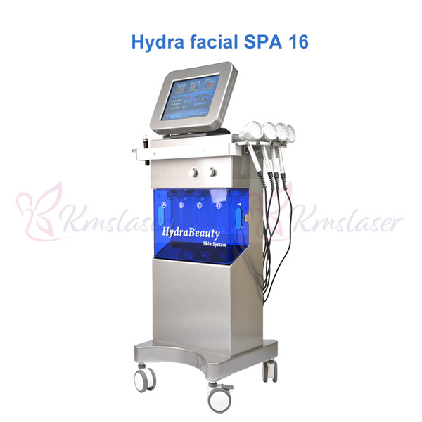 SPA16 hydra facial aqua skin oxygen spray photo led light therapy 7 light colors spa facial equipment