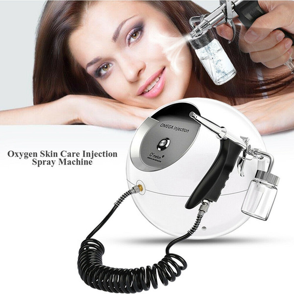 Portable High Pressure Skin Oxygen Therapy Equipment Water Spray Injection Skin Moisturizing Machine Face Lift Skin Care Oxygen Sprayer