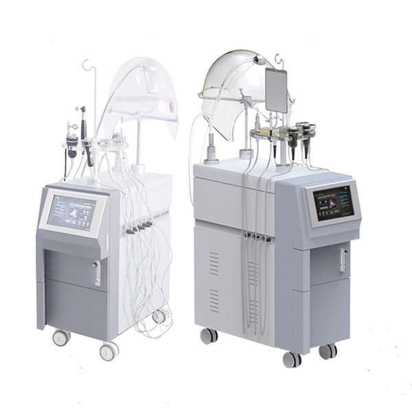 2018 Newest!!! Oxygen Facial Beauty Machine Oxygen Spray and Infuse Bio-photon RF Supersonic Machine