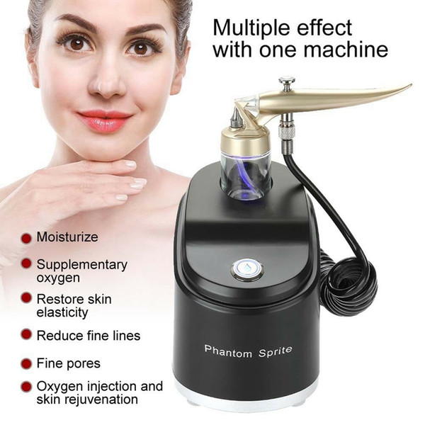 Portable Oxygen Facial Spray Jet Water Peel Sprayer Injection Skin Rejuvenation Acne Removal Face Cleansing Spa Use