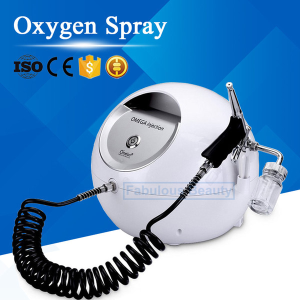 Portable High Pressure Skin Oxygen Therapy Equipment Water Spray Injection Skin Moisturizing Machine Face Lift Skin Care Oxygen Sprayer