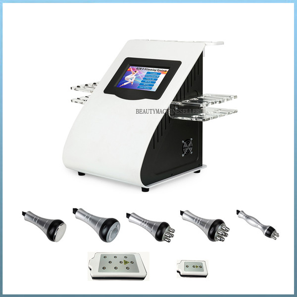 Ultrasonic Cavitation slimming machine RF liposuction machine with 8 lipo laser pads