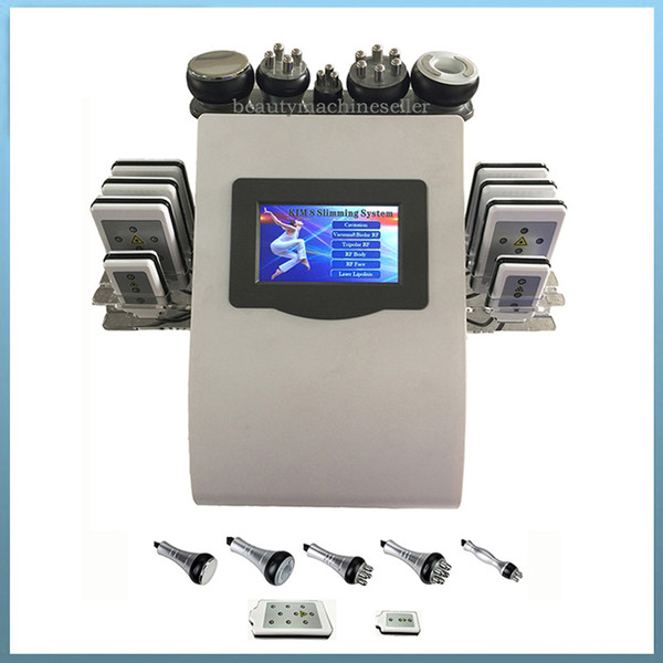 Ultrasonic Cavitation liposuction RF slimming mchine lipo laser machine for Salon/SPA/Personal