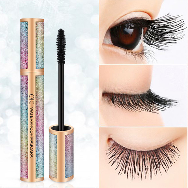 Tamax MP005 QIC 4D Fiber Star Sky starlight silk fiber Mascara Waterproof Mascara eyelashes extend black thick eyelash cosmetics tool