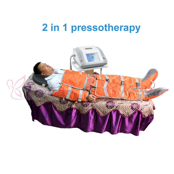 New come 2 in 1 far infrared light air pressure pressotherapy body counturing weight loss fat removal fat burning machine