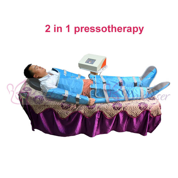 2 in 1 Infrared light air pressure pressotherapy Far Infrared Body Massage Weight Loss Pressotherapy lymphatic drainage machine