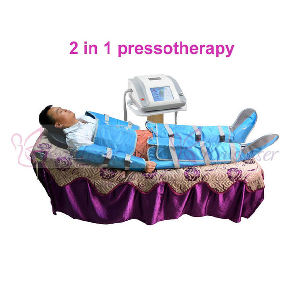 110V-220V Air Wave Pressure FAR INFRARED PRESSOTHERAPY Body Wrap SLIMMING machine Detox lymph drainage Beauty Massage Equipment