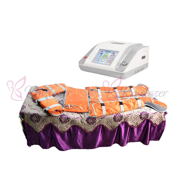 16pcs air bags 36V human safe voltage far infrared pressotherapy body wrap slimming machine detox lymphatic drainage spa machine