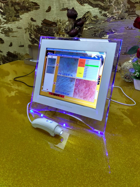 New arrival uv lights magic focus mirror skin analyzer machine Digital facial analysis lamp with touch screen for Skin Diagnosis System