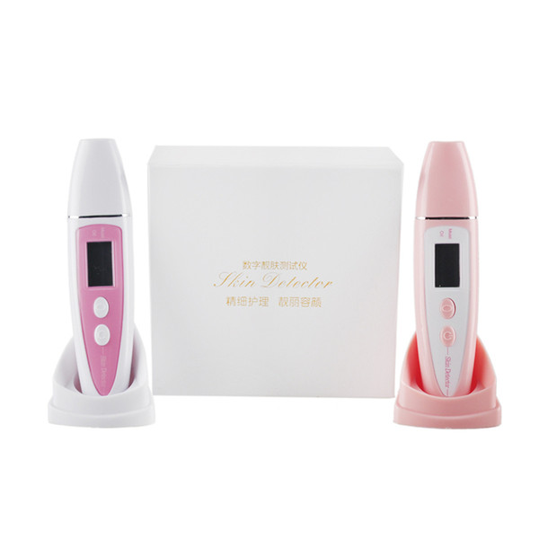 New Arrival Patent Design LCD Display Facial Beauty Skin Oil Moisture Analyzer Testing Skin Tester