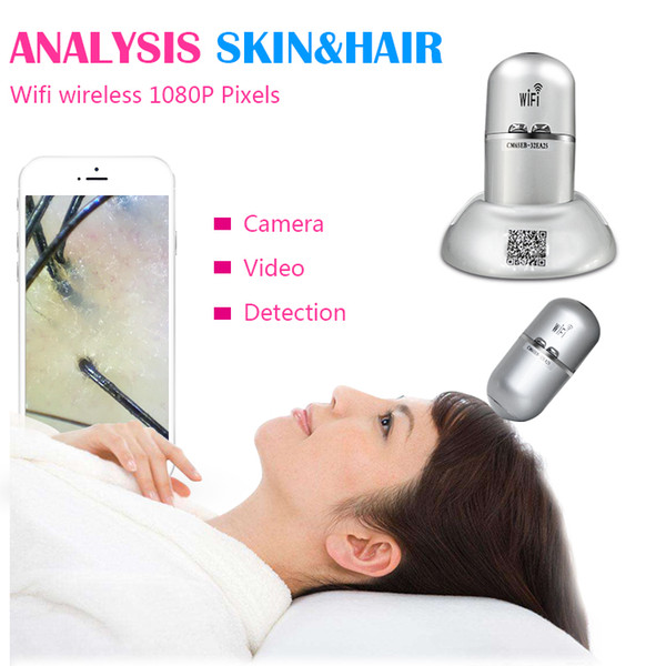 Mini NEW USB Facial Skin Hair Analyzer Diagnosis Scanner Magnifier X200 Magnification Skin Moisture Analyzer Analysis Machine