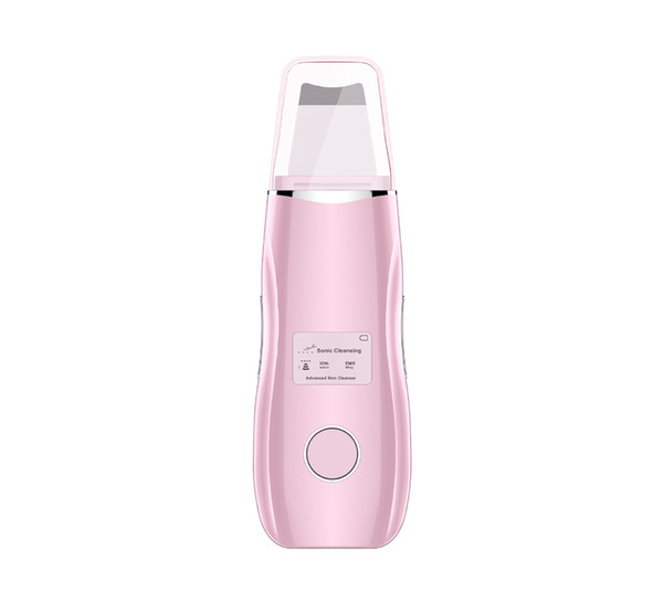 Professional Ultrasonic Facial Skin Scrubber Ion Deep Face Cleaning Peeling Rechargeable Skin Care Device Beauty Instrument 868