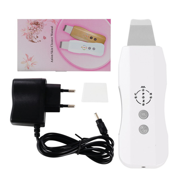Skin Scrubber Massager Machine Facial Skin Deeply Cleaning Device Anion Skin Face Care Peeling Lifting Scrubber.