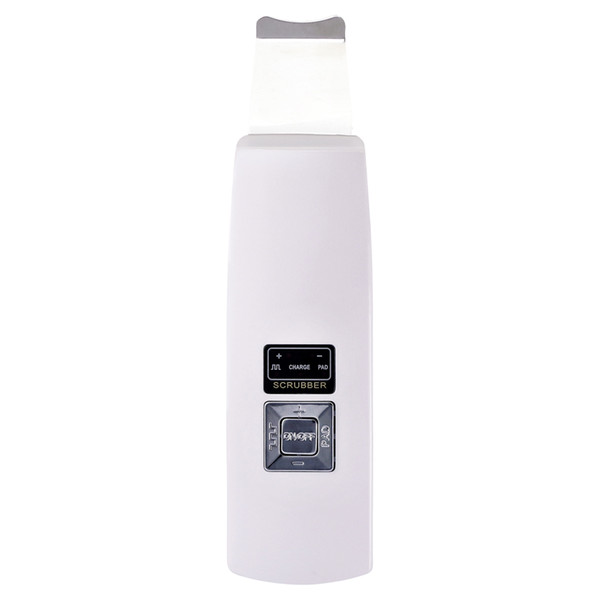 New design rechargeable 25khz portable ultrasonic skin scrubber facial face beauty machines skin peeling scrubber