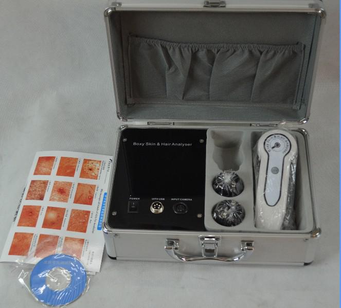 USA FREE SHIPPING Computer USB Connected Boxy Skin And Hair Diagnosis System High Definition