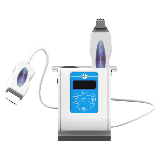 Home Use Skin Scrubber Ultrasonic Facial Peeling Spa Beauty Massager Acne Removal Skin Cleansing Ultrasonic Face Cleaning Machine CE/DHL