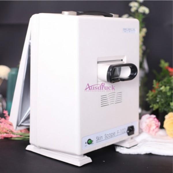 Hot Selling Facial Skin Scope PORTABLE Analyzer Boxtype Skin Diagnosis System Beauty Machine Personal or Salon Use F102 CE