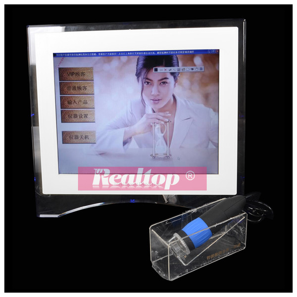Newest Facial Skin Analyzer Machine for Testing, Digital Skin Moisture Analyzer for beauty salon or home use