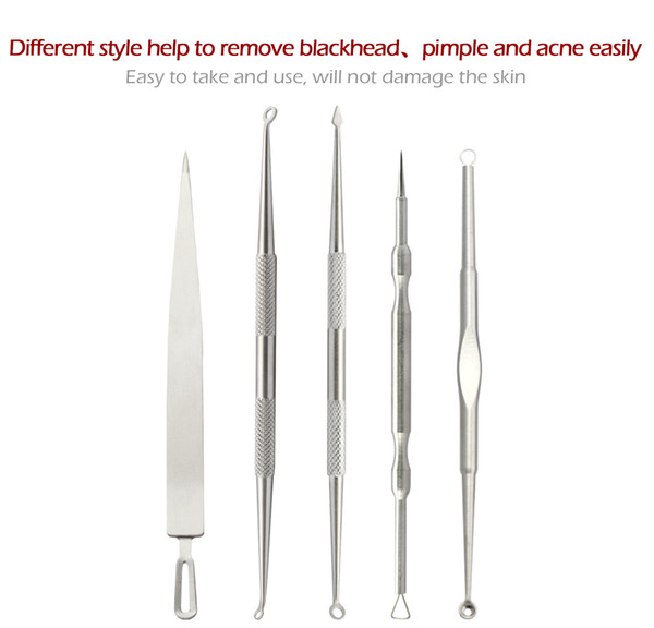 Tamax AC006S 5 PCS Acne Needle Pimple Needle Blackhead Remover Acne Treatment Black Mask Acne Extractor Remover