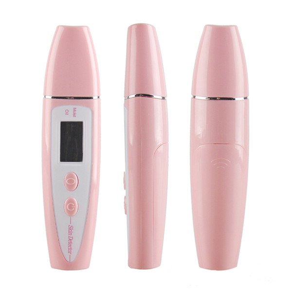 Portable Precision Digital LCD Display Skin Analyzer Tester Facial Body Moisture Oil Tester Analysis Meter Health Monitoring 0609011