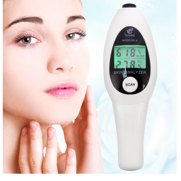 LCD Screen Digital Skin Tester Moisture Oil Content Facial Body Skin Analyzer Face Care Health Monitoring Health Care Monitor