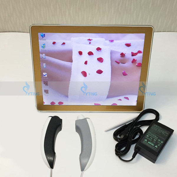 2 in 1 Hair Skin Analysis Machine 3d UV Skin Analyzer facial scanner skin tester diagnose beauty equipment