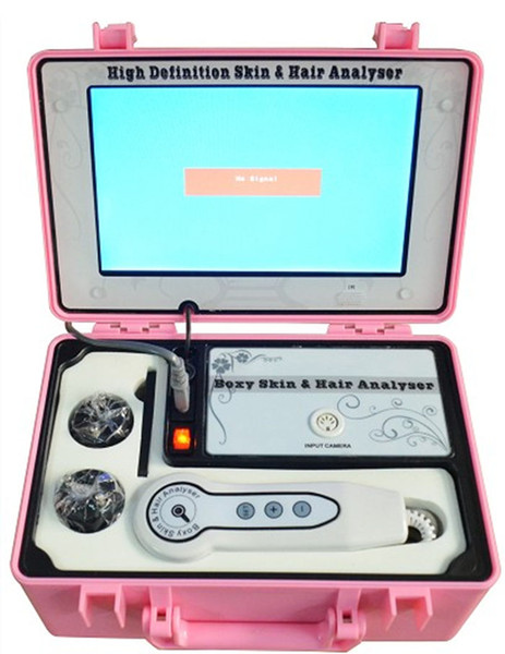 New Arrival 10 inch skin test box with 2 camera lens freeze-frame skin detector