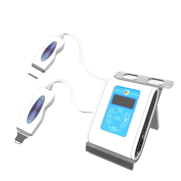 Small Touch Screen Double Ultrasonic Face Deep Clean And Removal Wrinkle Skin Scrubber Ultrasound Facial Peeling Spa Beauty Massager