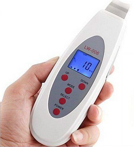 2018 New Multifunctional Portable Ultrasonic Skin Scrubber Cleaner Massager LCD display 4 modes ULTRASOUND SCRUBBER MACHINE