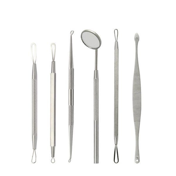 Tamax AC007S 7 PCS Pimple Acne Needle Removal Blackhead Remover Acne Treatment Black Mask Acne Extractor Remover Skin Care