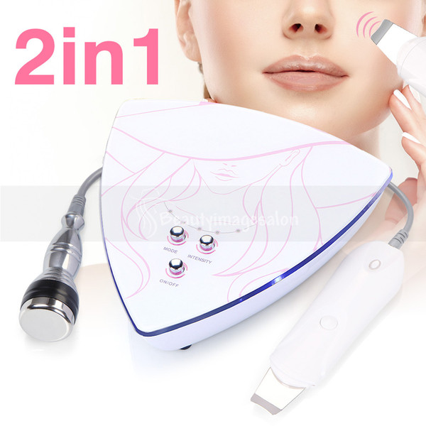 2 in 1 ultrasonic and skin scrubber Beauty Care Machine beauty personal Skin care Beauty machine