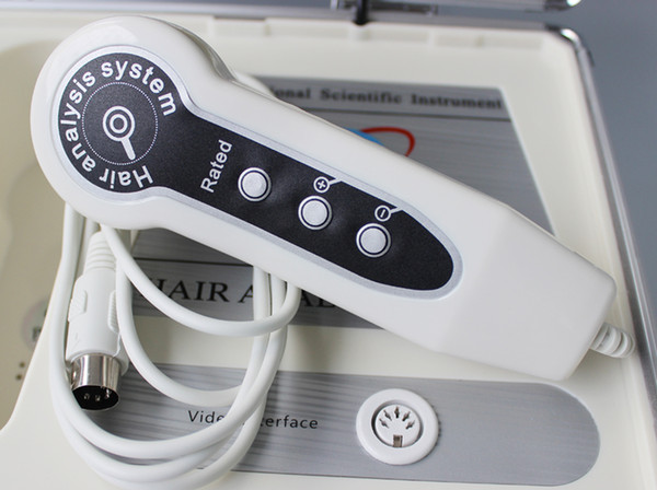 Professional Hair and Skin Analyzer 10 inch skin test box with 2 camera lens freeze-frame skin detector