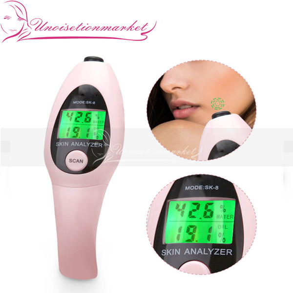 Measuring cosmetics absorption effecacy Water Oil Facial Monitor Tester Beauty Skin Care Device Environmental protection packing gift box