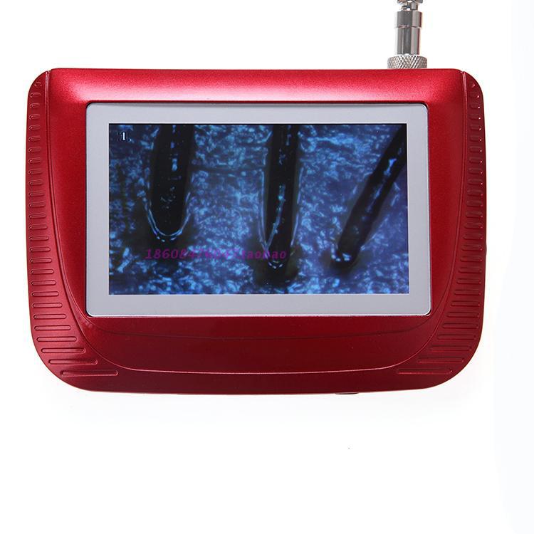 2 In 1 Portable Mini High Definition Screen Hair Analyser Beauty Machine Skin Diagnosis Analysis System