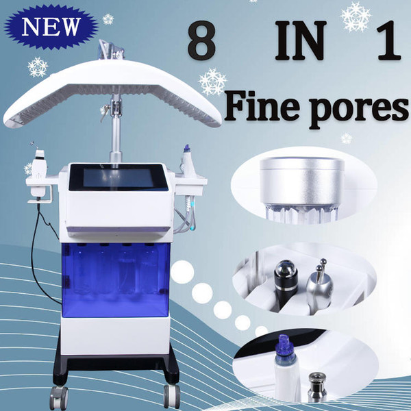 8 in 1 Hydra Dermabrasion Microdermabrasion Hydrofacial Machine Pore Cleaning Peel Water Dermabrasion Facial Anti Aging