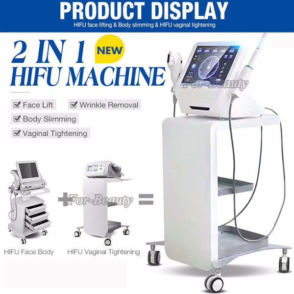 2 in 1 Vaginal HIFU machine and Face Lifting/Wrinkle removal HIFU machine