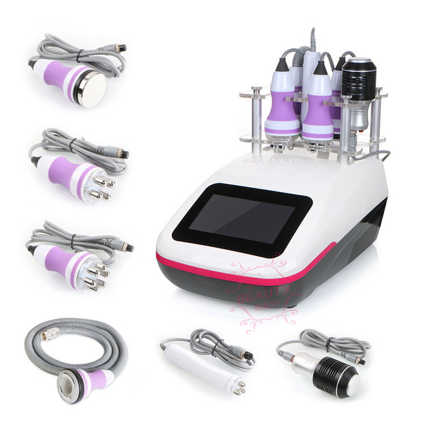 Hot Cavitation 40k Cellilute Slimming 6 in 1 radio frequency face body skin lifting vacuum rf cold therapy machine