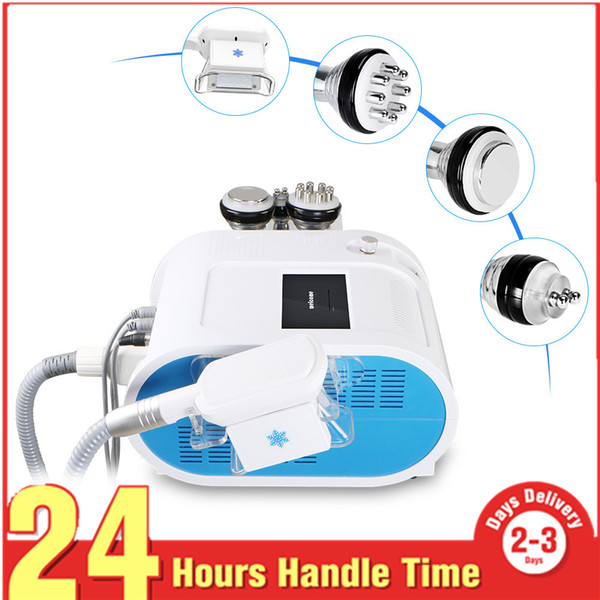 2017 Hot Sale 4 In 1 Cooling Vacuum Fat Dissolve 40KHz Cavitation Body Face RF Machine WL-7003C