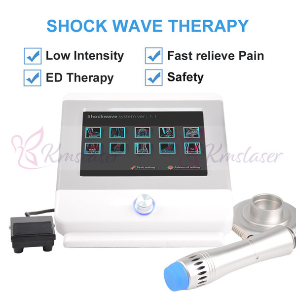 Hot sale Acoustic Wave Therapy Machine for back pain relief treatment./onda de choque physical therapy for erectile dysfunction treatment