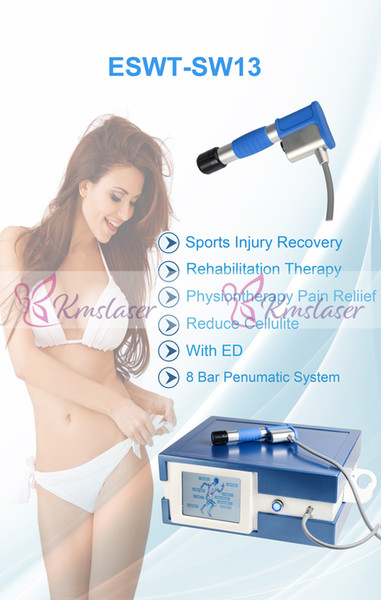 New model 7 bar 2000000 shots per bullets Innovative product physiotherapy extracorporeal shock wave therapy equipment