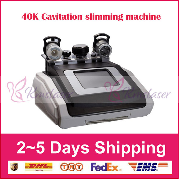 Portable 5 in 1 40K Cavitation Tripolar RF Vacuum Ultrasonic Liposuction Slimming Equipment