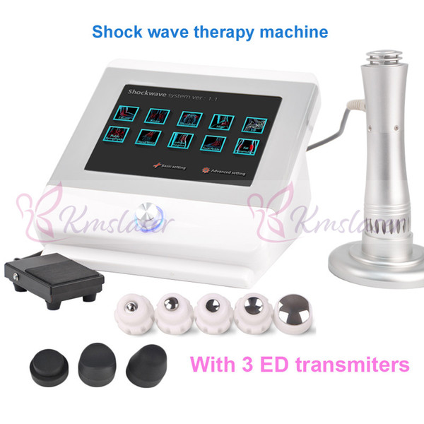 Portable Magnetic Radial Shockwave Therapy Machine For Pain Relief Sports Injury/Portable low intensity therapy for ED treatment